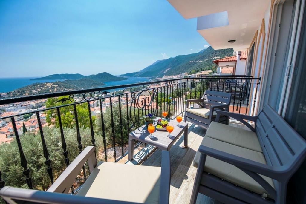 Panorama Kas Apart Otel Esterno foto
